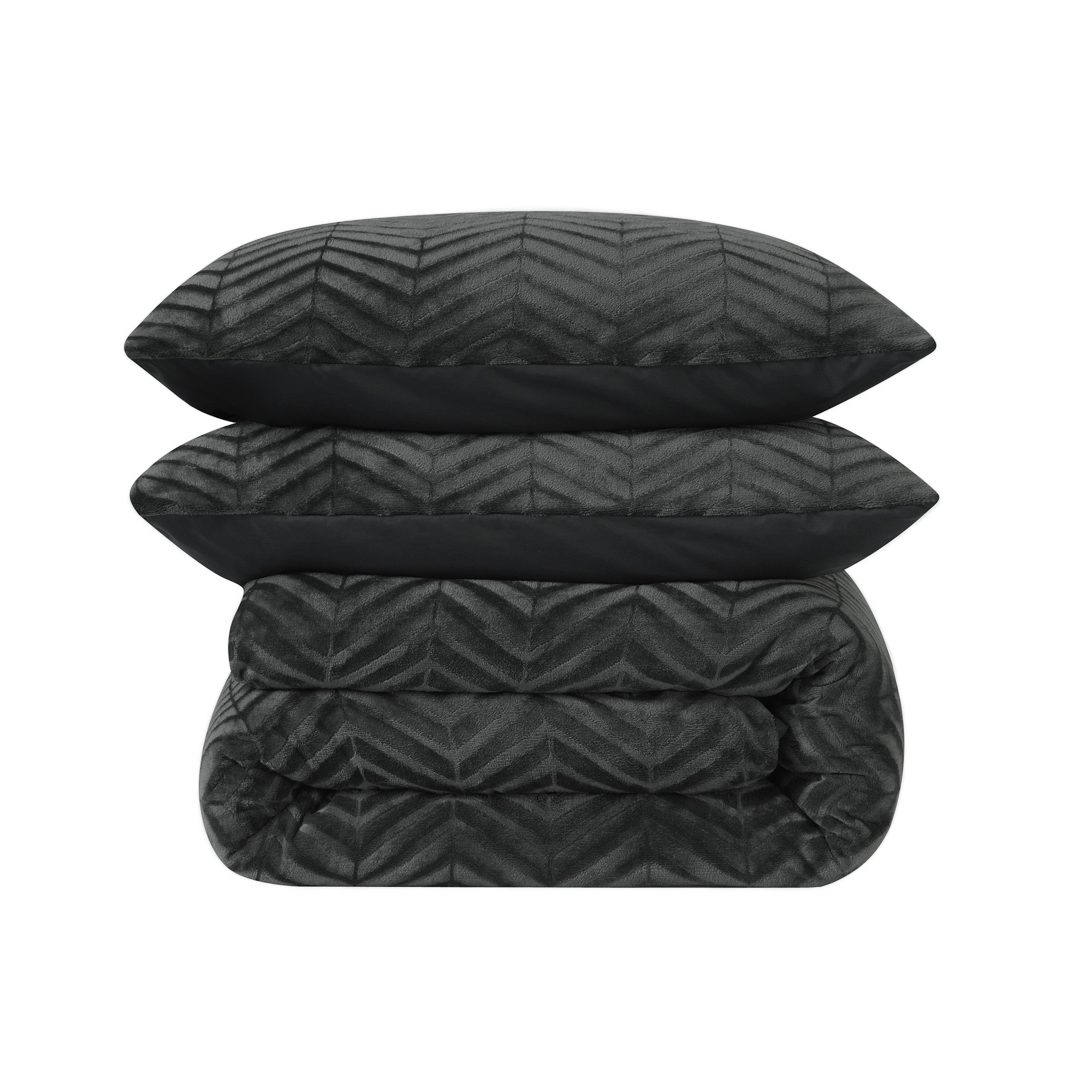 Chevron Teddy Antracit