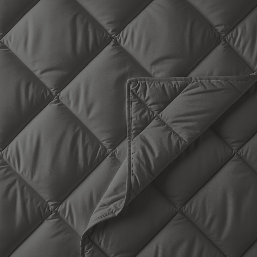 Posteljnina in odeja Lazy Diamond Antracit