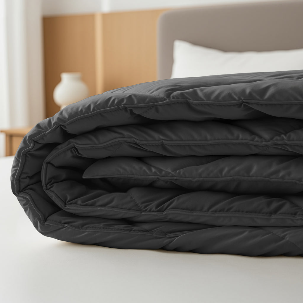Posteljnina in odeja Lazy Diamond Antracit