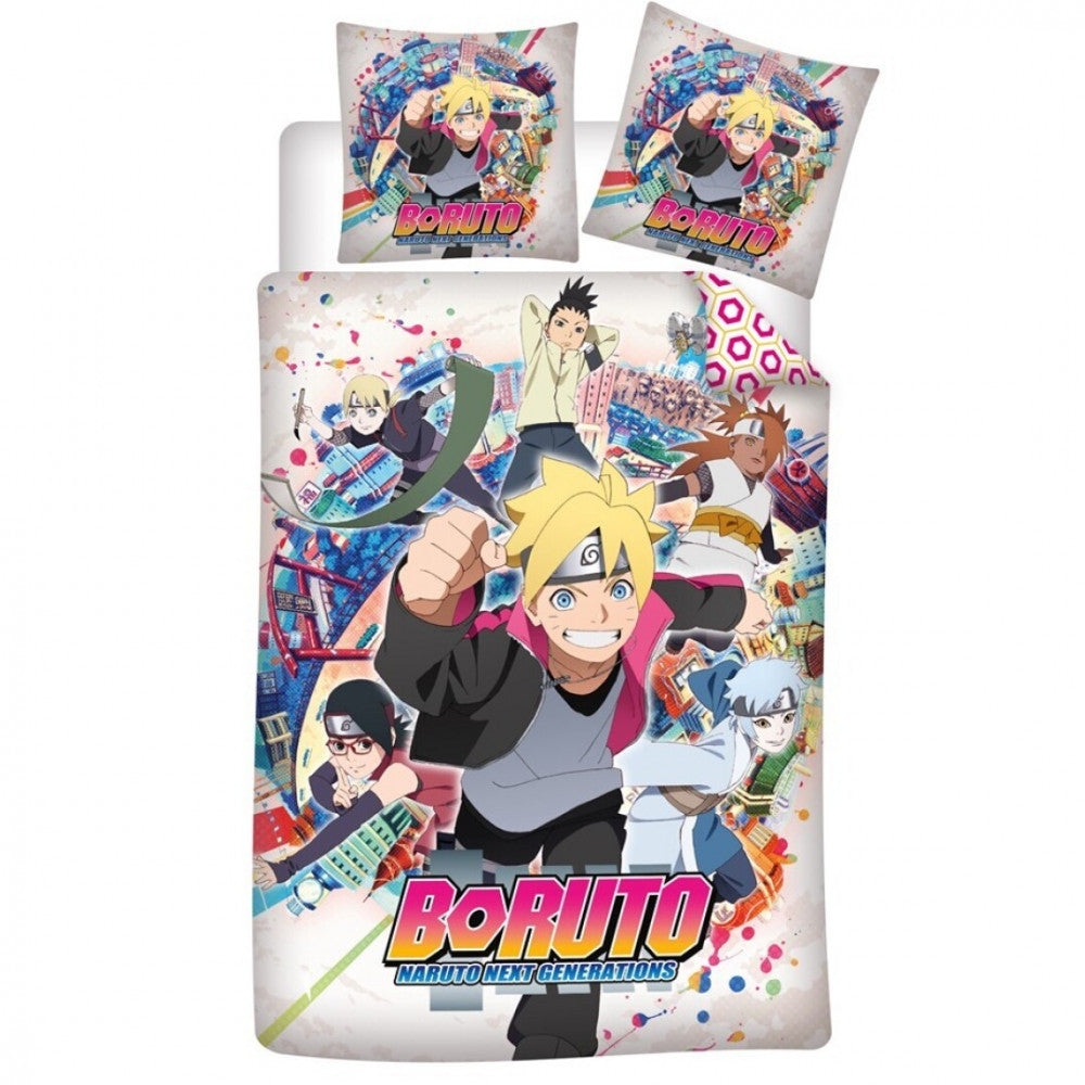 Otroška posteljnina Naruto Ninja Squad Boruto