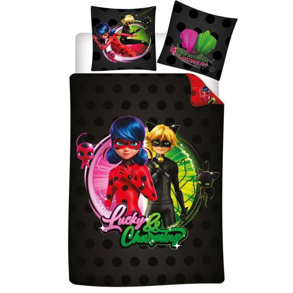 Otroška posteljnina Miraculous Ladybug Lucky