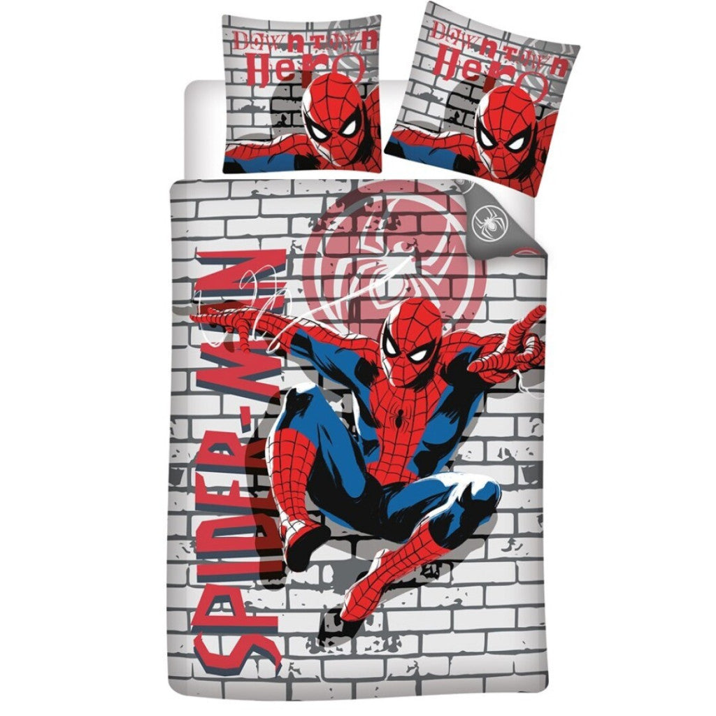 Otroška posteljnina Spiderman Downtown