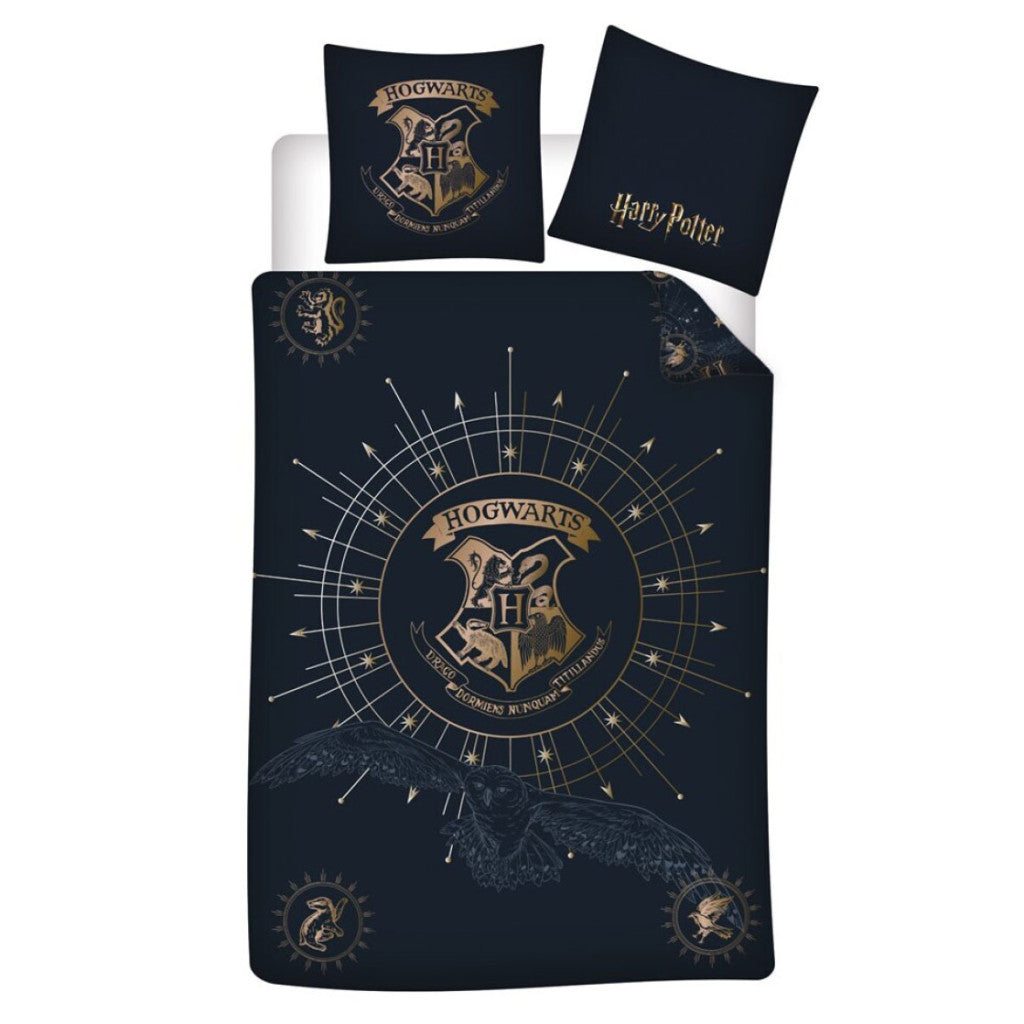 Harry Potter Dark posteljnina 140cm—200cm, 65x65 cm