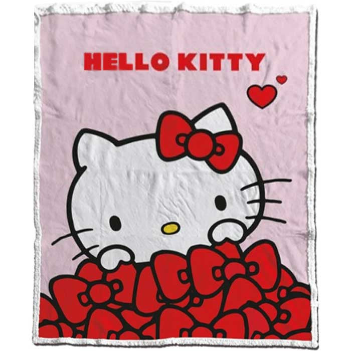 Odeja Hello Kitty Bow