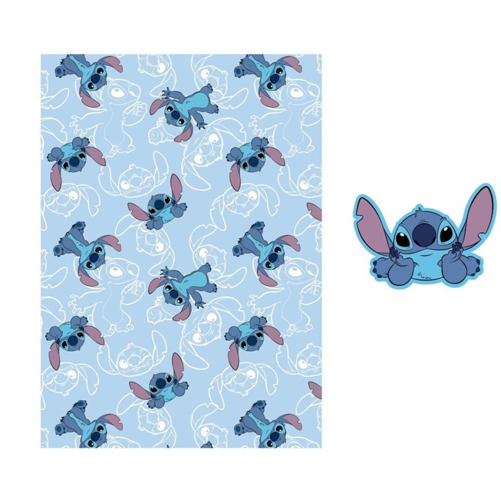 Komplet odeja in vzglavnik Disney Lilo and Stitch On The Belly