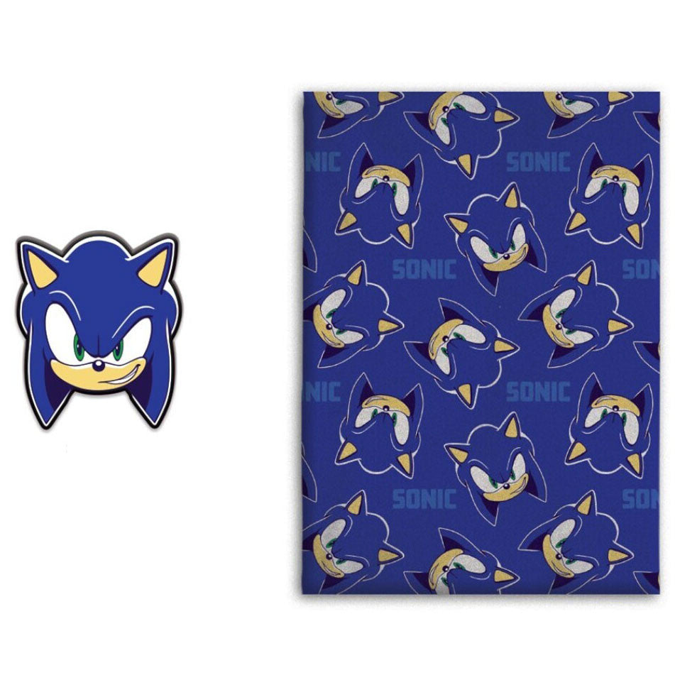 Komplet odeja in okrasna blazina Sonic the Hedgehog