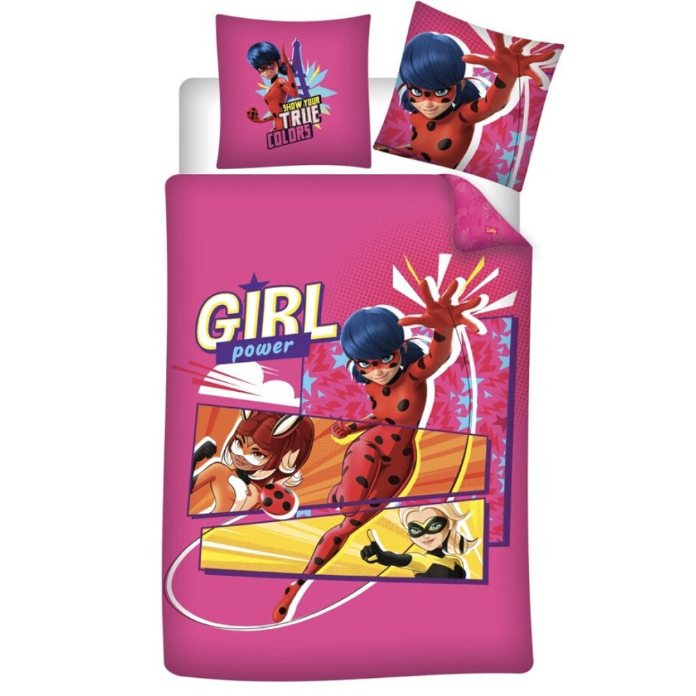 Otroška posteljnina Miraculous Ladybug Power