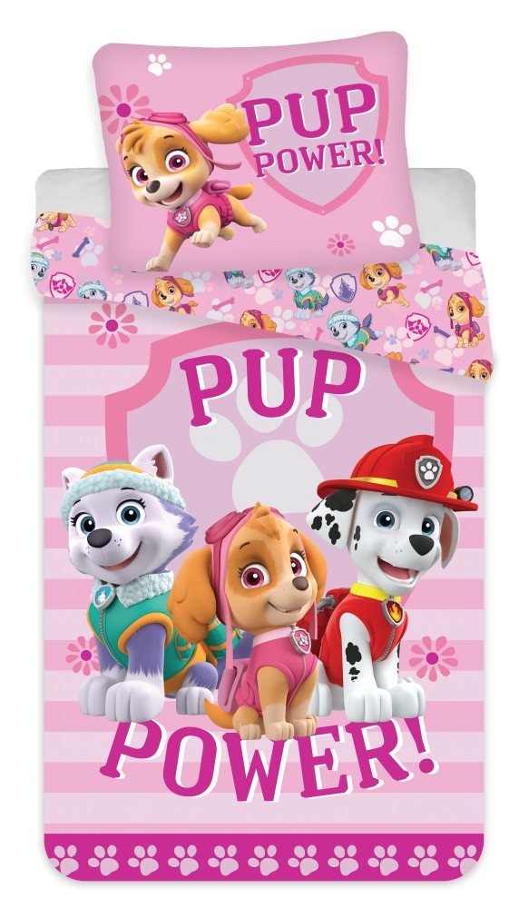 Otroška posteljnina Paw Patrol Pup Power