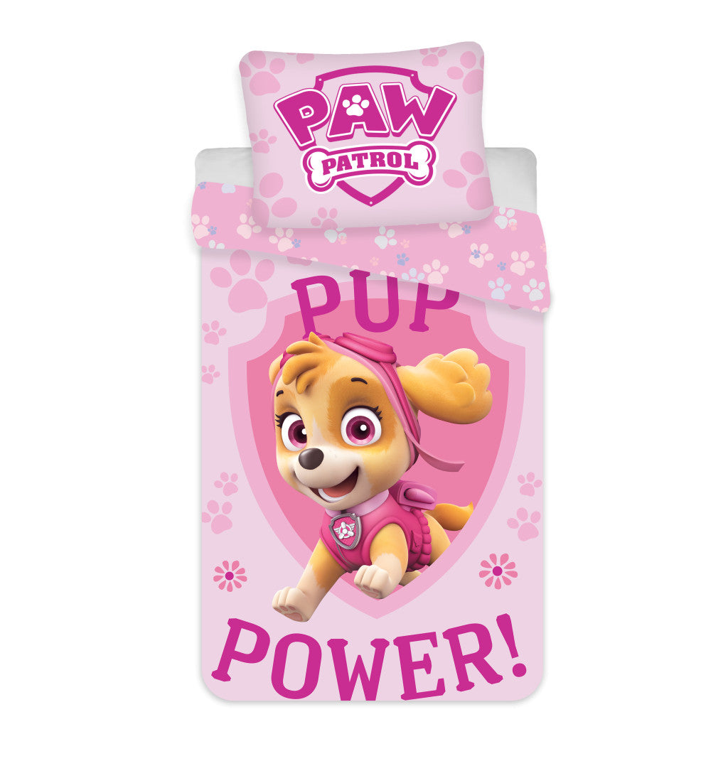 Paw Patrol Skye Dream otrok, prevleka za vrtčevsko posteljnino 100cm—135cm, 40cm—60 cm