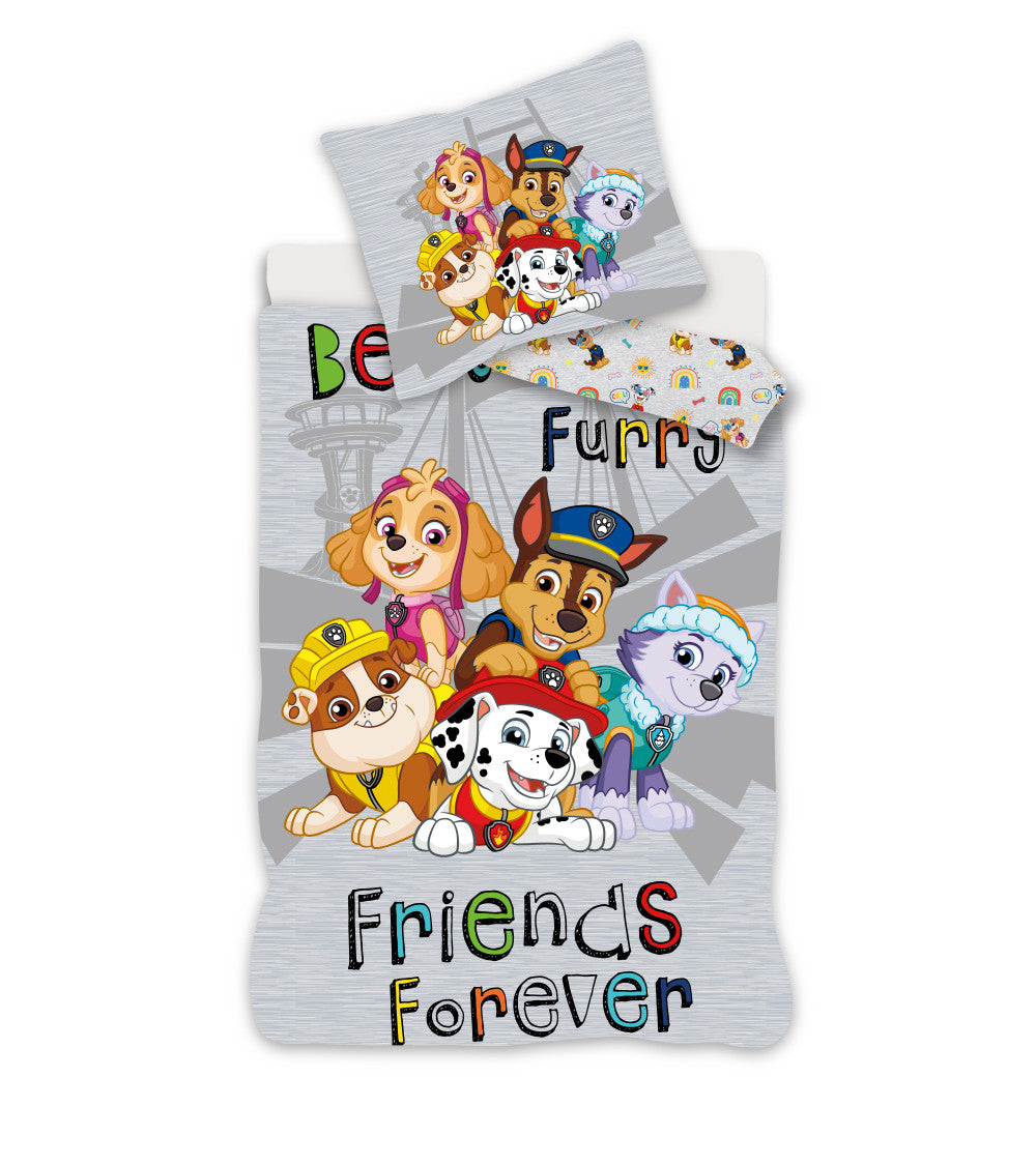 Komplet otroške posteljnine Paw Patrol Forever 100cm—135cm, 40cm—60 cm