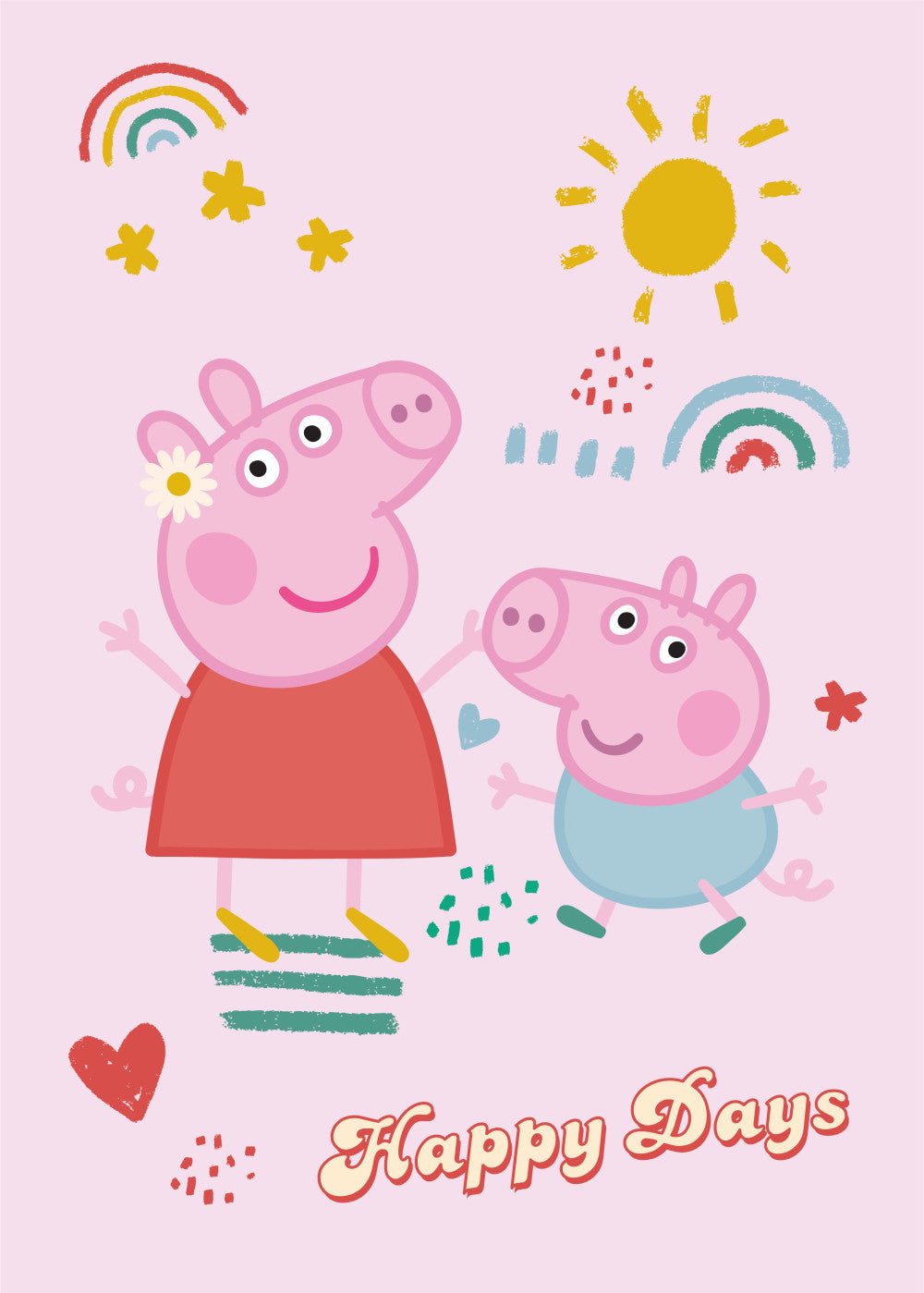 Odeja Pujsa Peppa Happy Days
