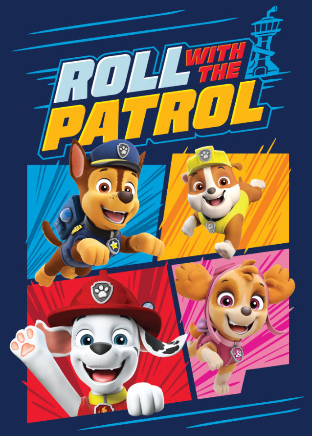 Odeja iz flisa Paw Patrol Roll