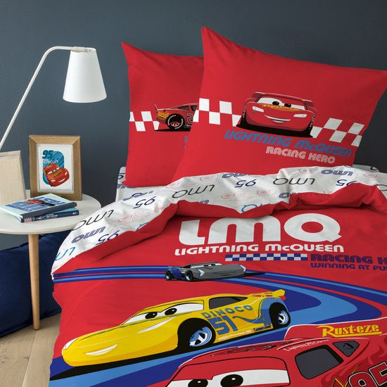 Disney Cars Racing Hero otroška posteljnina 100cm—135 cm, 40cm—60 cm