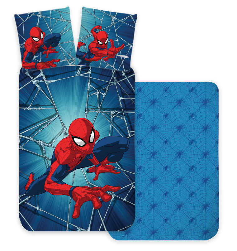 Komplet otroške posteljnine Spiderman Dynamic 100cm—135 cm, 40cm—60 cm