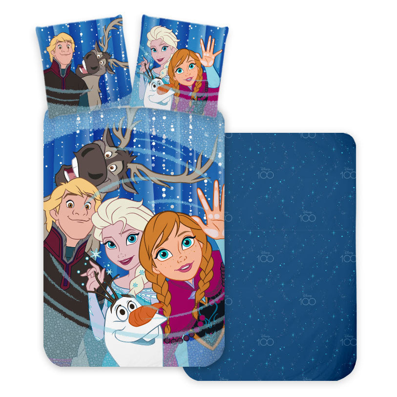 Disney Frozen Friends otroška posteljnina 100cm—135 cm, 40cm—60 cm