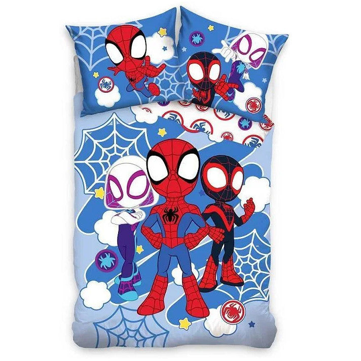 Prevleka za otroško posteljnino Spiderman Spidey Light 100cm—135 cm, 40cm—60 cm