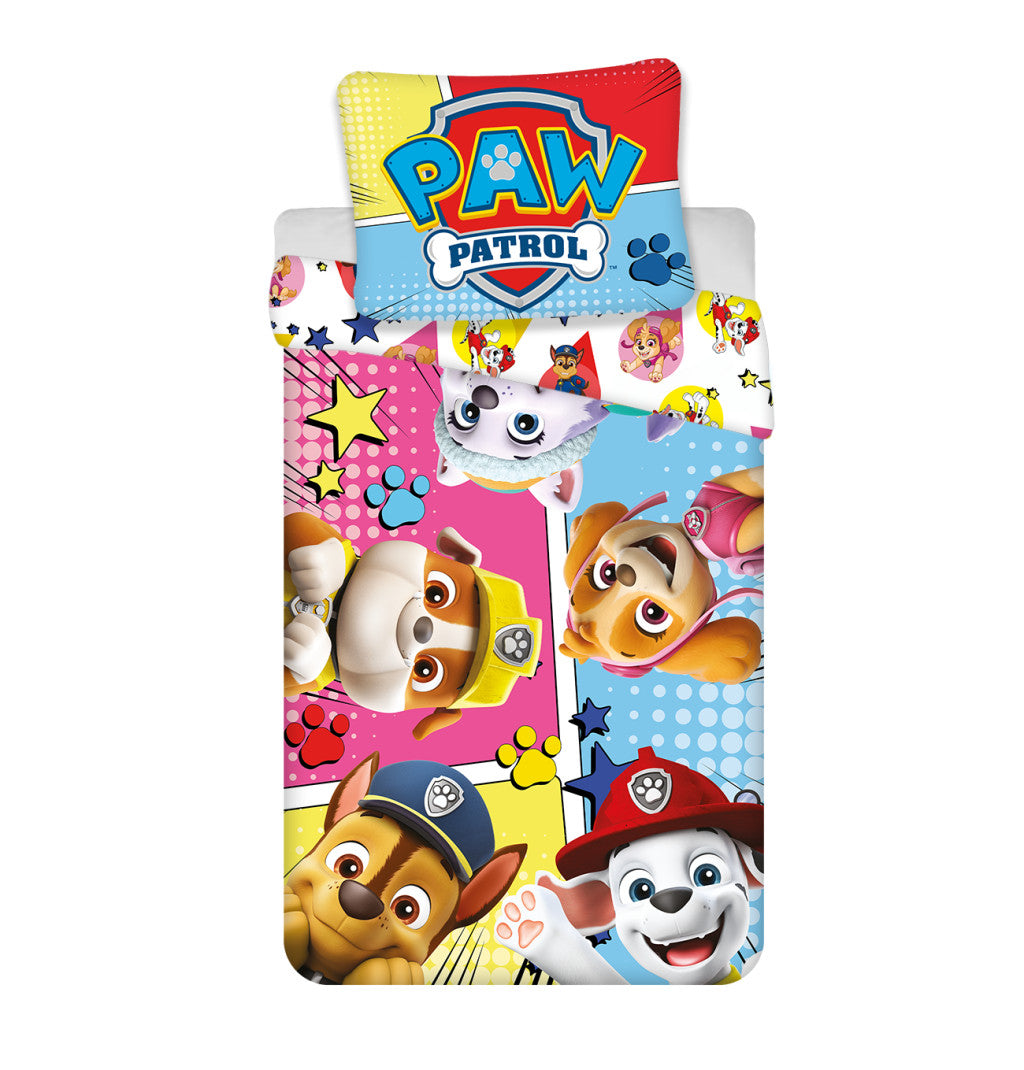 Otroška posteljnina Paw Patrol Comic