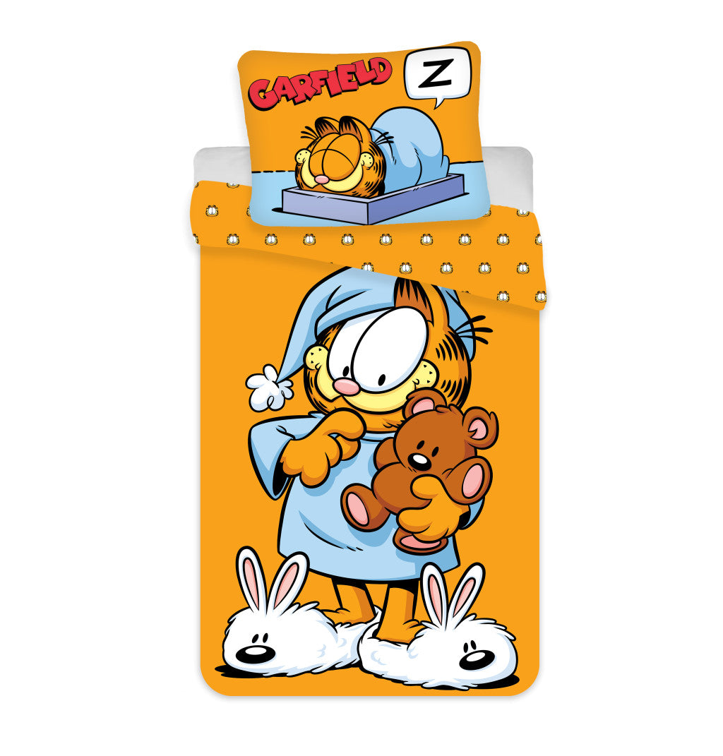 Komplet otroške posteljnine Garfield Bedtime 100cm—135cm, 40cm—60 cm
