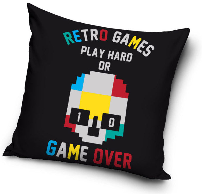 Prevleka za vzglavnik Gamer temna