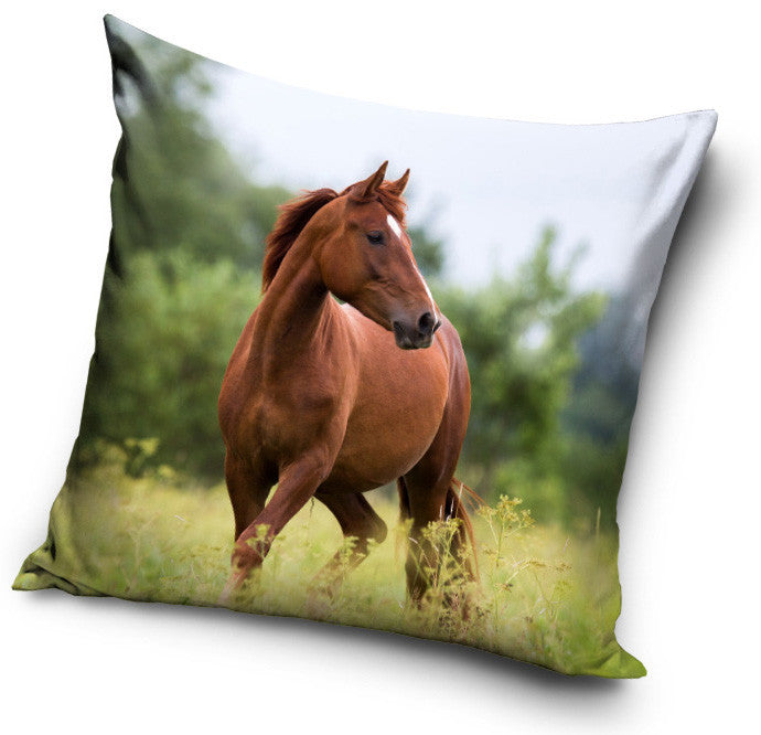 Prevleka za vzglavnik Horses Freedom