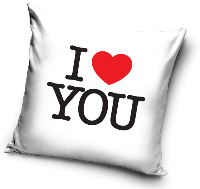 Prevleka za vzglavnik Love I love you
