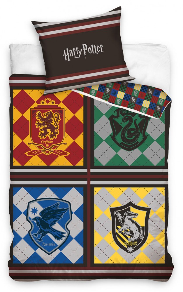 Garnitura posteljnine Harry Potter Plad 140cm—200cm, 70cm—90 cm