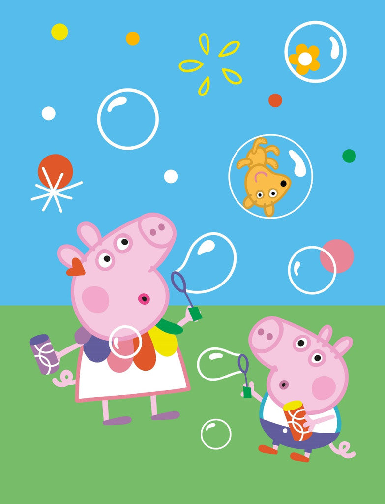 Odeja Pujsa Peppa Bubbles