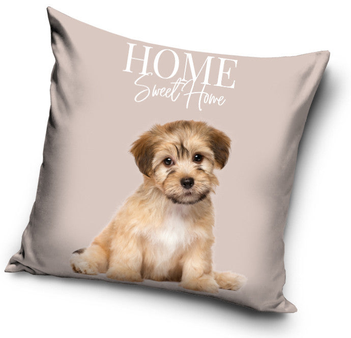 Prevleka za vzglavnik Dog Home roza