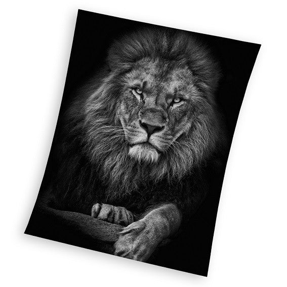 Odeja Lion Black