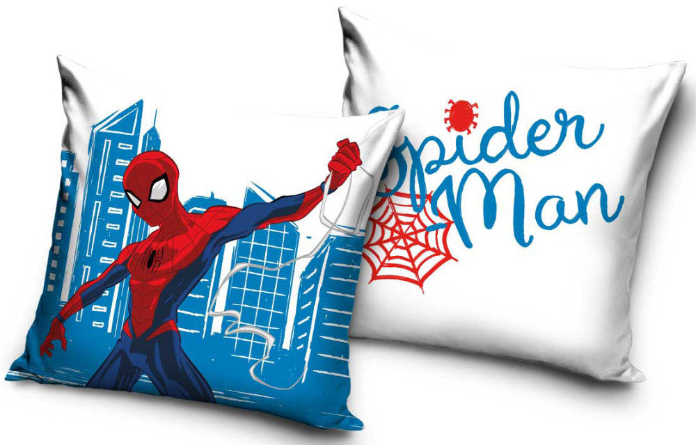 Žametna prevleka za vzglavnik Spiderman 40x40 cm