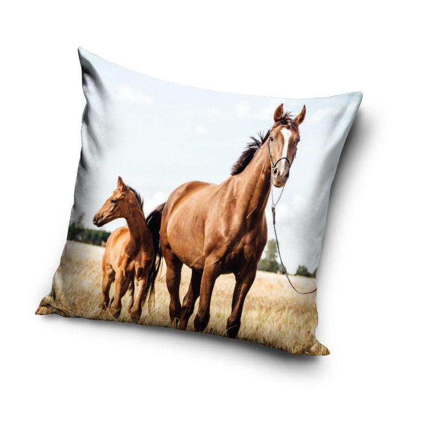 Prevleka za vzglavnik Horses Loyal Hearts