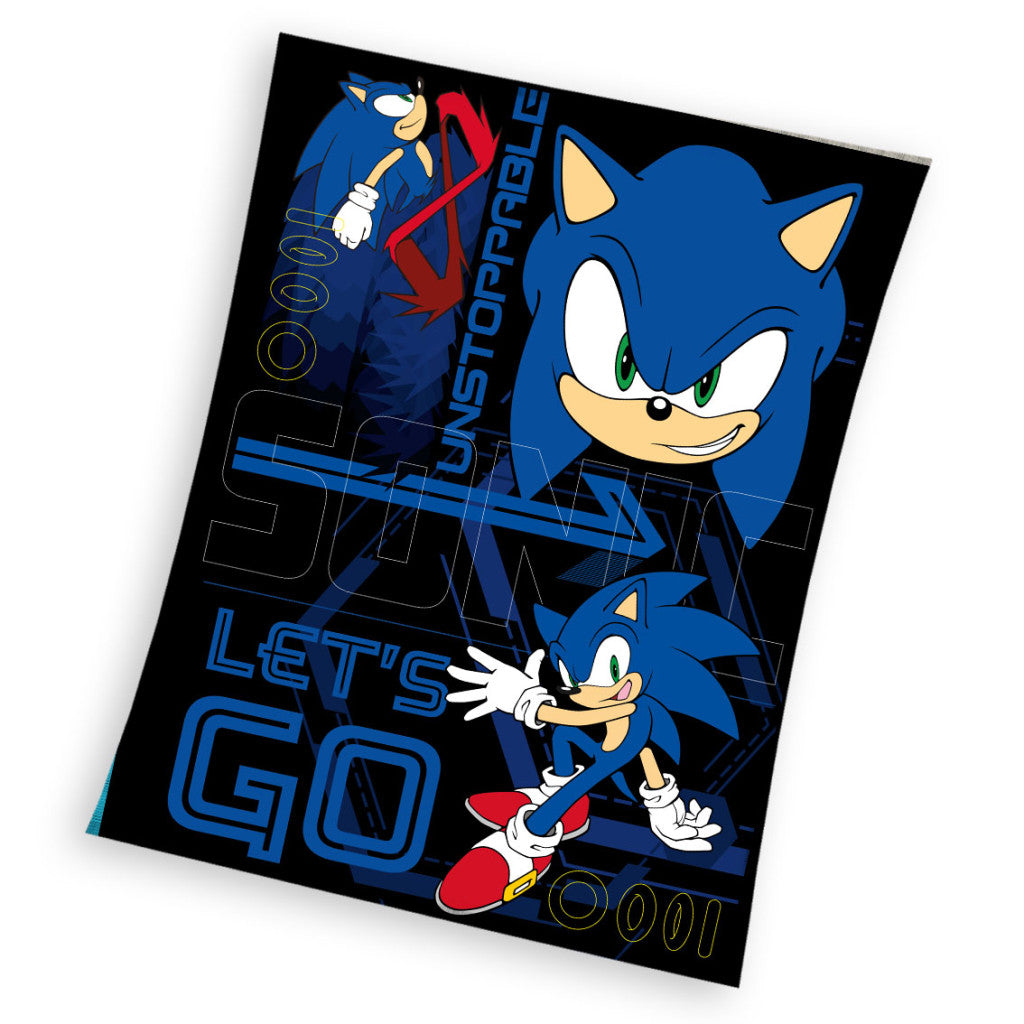 Odeja Sonic the Hedgehog Unstoppable