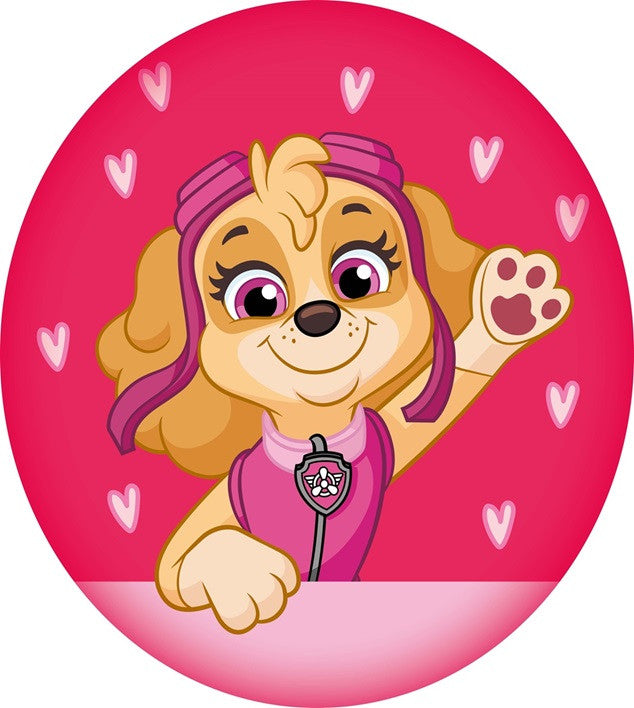 Okrasna blazina Paw Patrol Skye v obliki srca