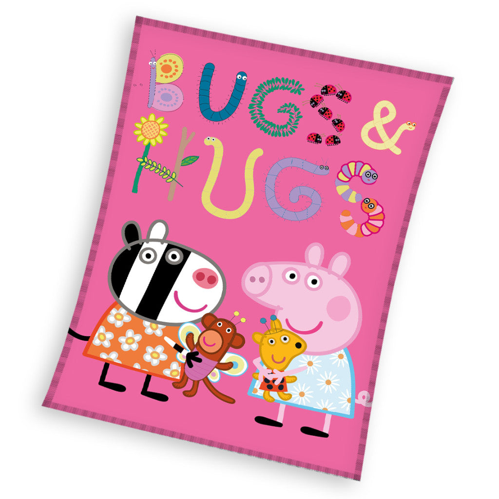 Odeja Pujsa Peppa Bugs&Hugs
