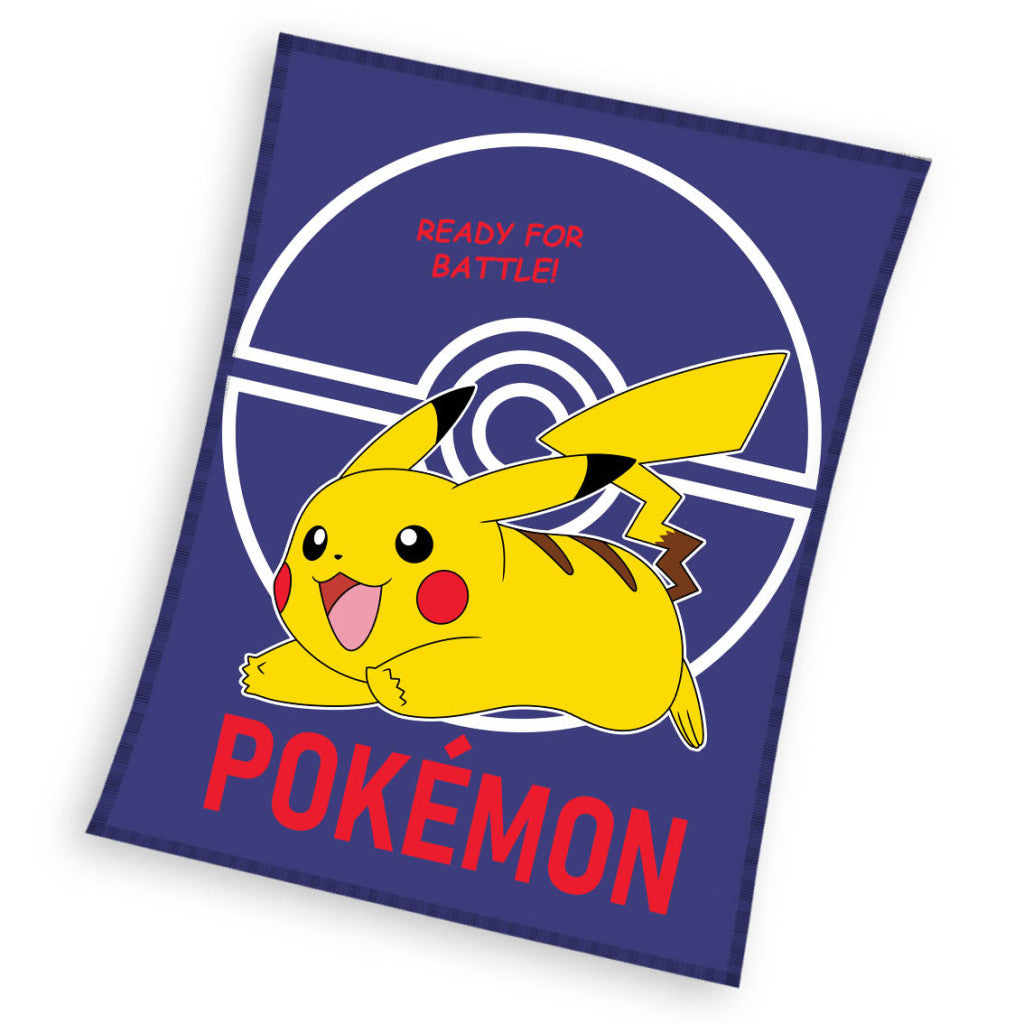 Odeja Pokémon Ready for Battle vijola