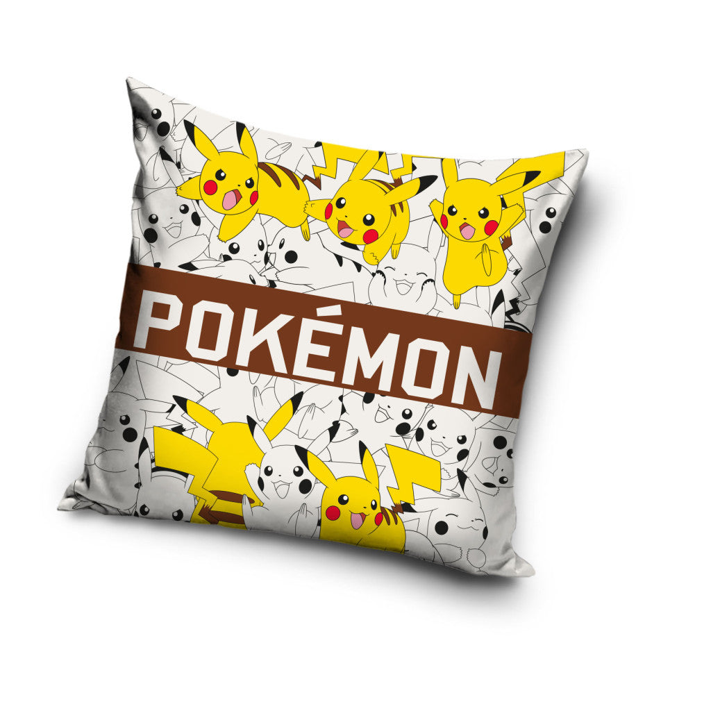 Žametna prevleka za vzglavnik Pokémon PikaPal 40x40 cm