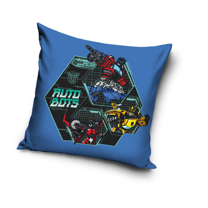 Transformers Autobots Blue okrasna prevleka za vzglavnik 40x40 cm Velur