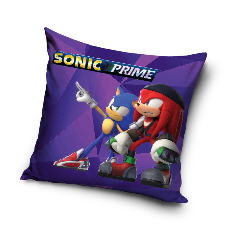 Prevleka za vzglavnik Sonic the Hedgehog Mission 40x40 cm Velur