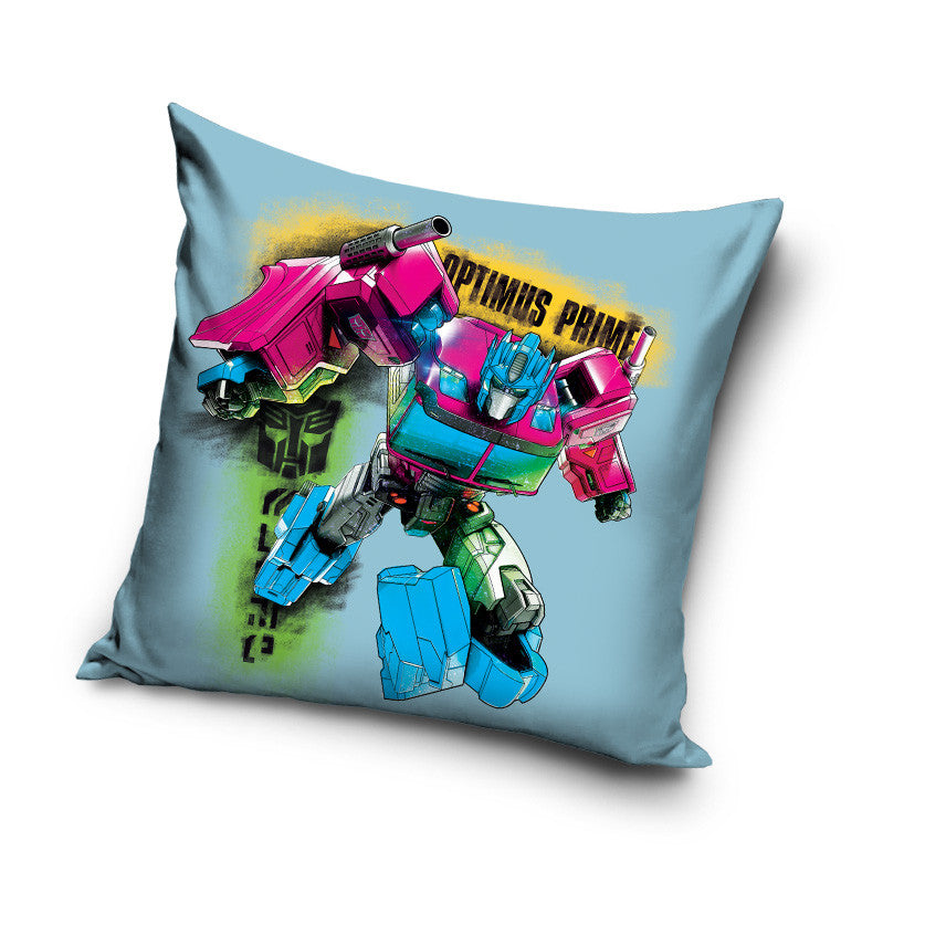 Žametna prevleka za vzglavnik Transformers Optimus Prime 40x40 cm