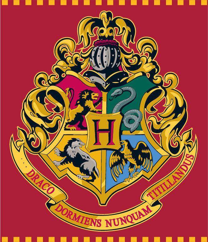 Odeja Harry Potter Red coral