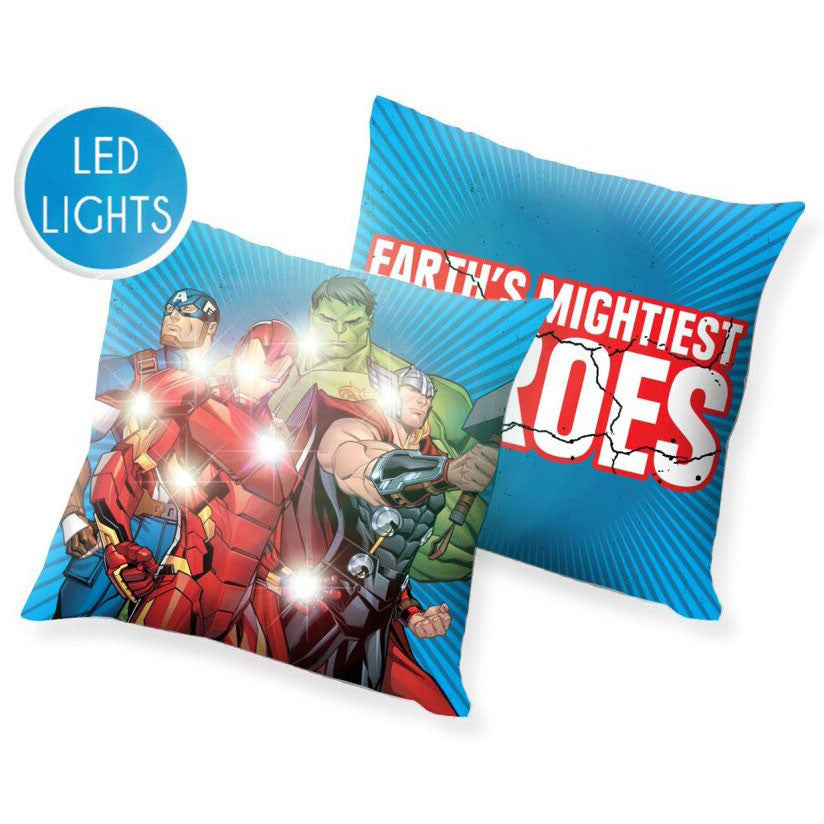 Okrasna blazina Avengers LED Light-Up