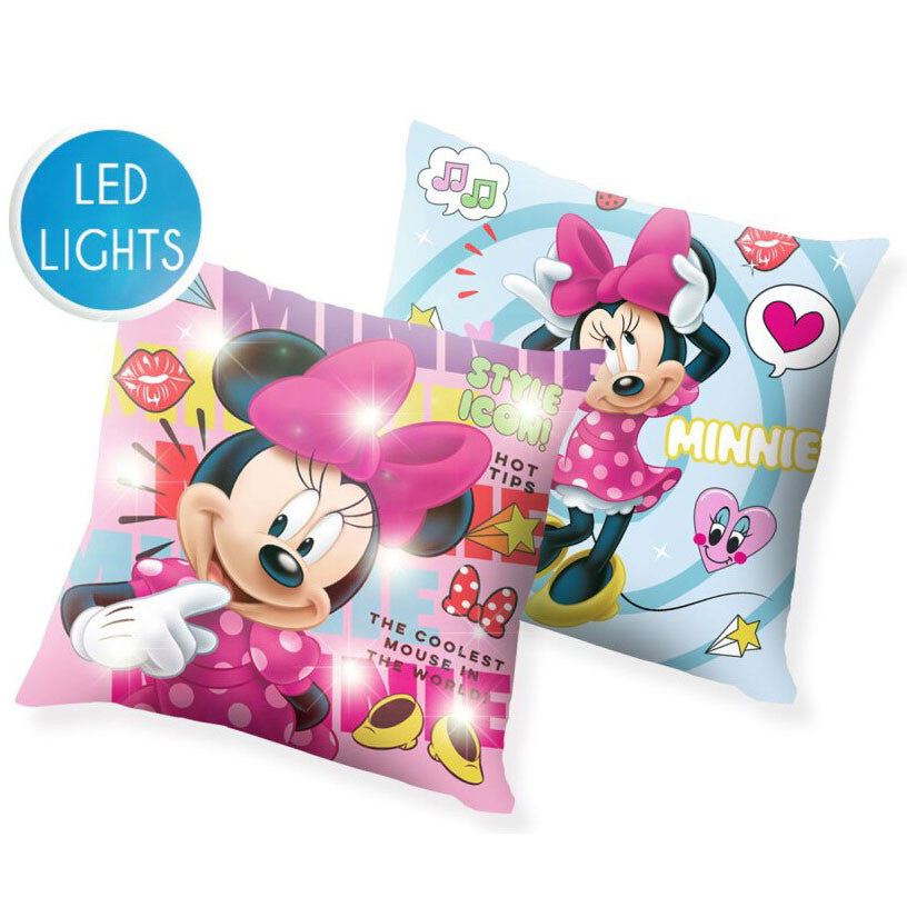Okrasna blazina LED Disney Minnies