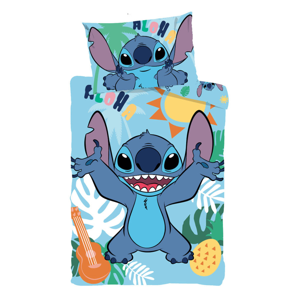 Komplet otroške posteljnine Disney Lilo and Stitch Tropical Paradise 100cm—135 cm, 40cm—60 cm