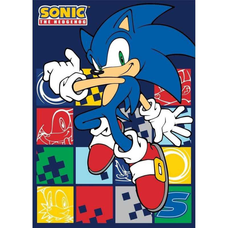 Odeja Sonic the Hedgehog Blue Blur