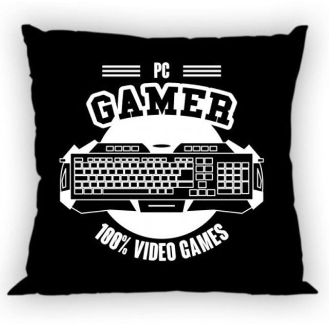 Prevleka za vzglavnik Gamer Black