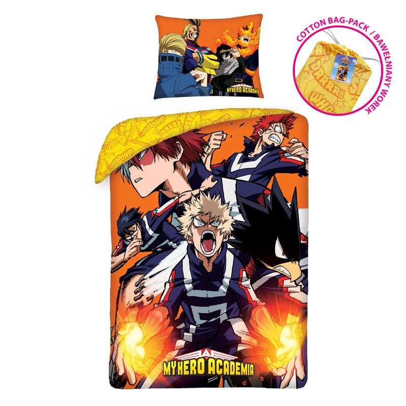 Otroška posteljnina My Hero Academia Fire