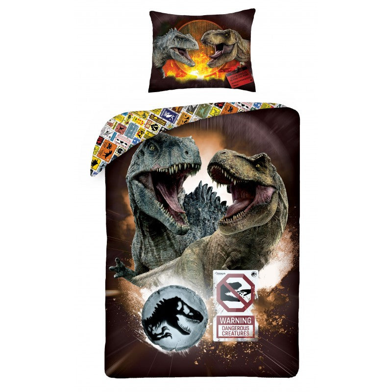 Otroška posteljnina Jurassic World Dangerous Creatures