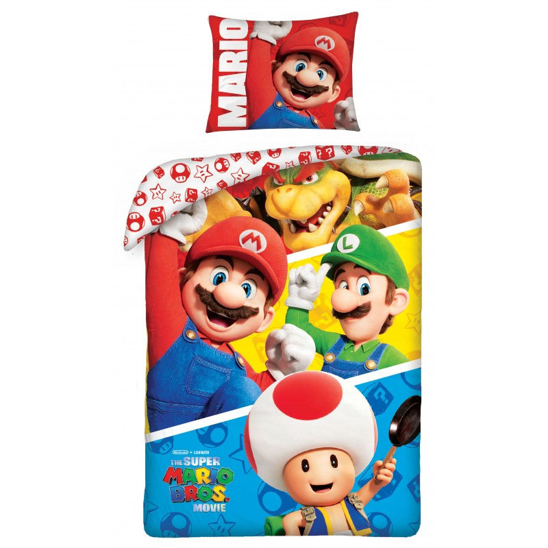 Otroška posteljnina Super Mario Bros
