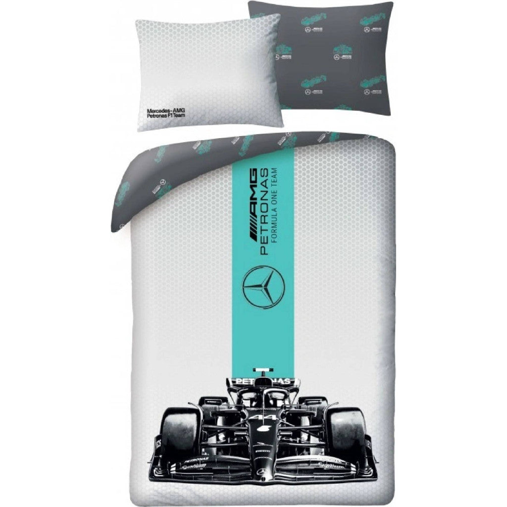 Komplet posteljnine Car Petronas Mercedes AMG 140cm—200cm, 70cm—90 cm