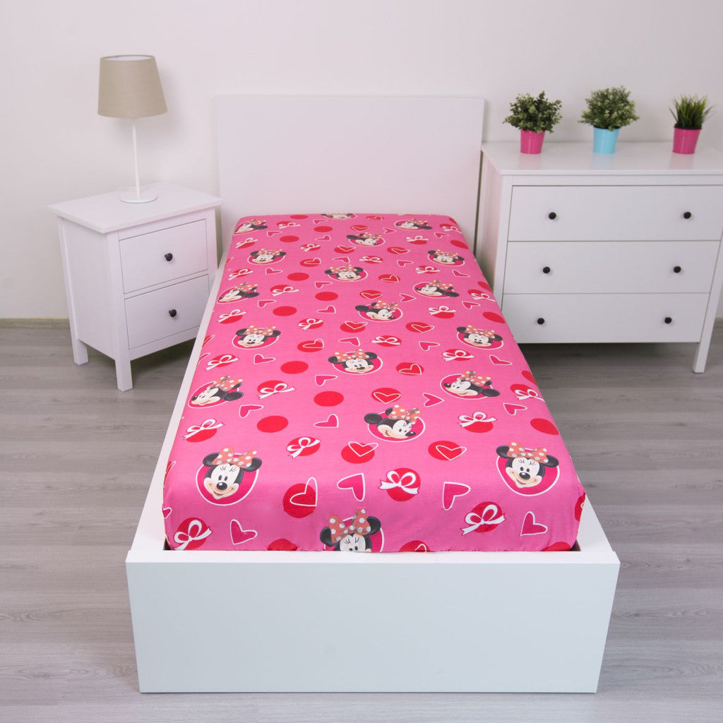 Disneyjeva rjuha Minnie Hearts 90x200 cm